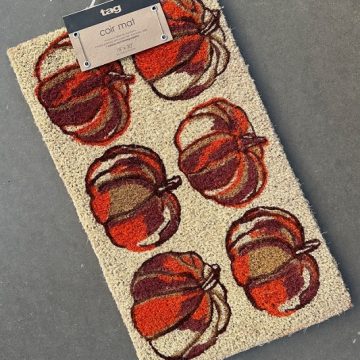 AUTUMN PUMPKINS COIR MAT