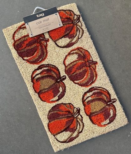 AUTUMN PUMPKINS COIR MAT