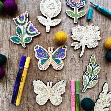 DIY CRAFT GARLAND KIT, FOLKSY