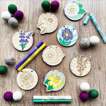 DIY CRAFT GARLAND KIT, FLOWER