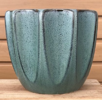 DARK GREEN BEAUMONT PLANTER- 3.75"