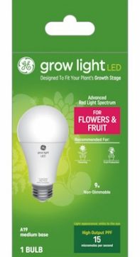 LED GROW LIGHT BULB, FRUITS & FLOWERS