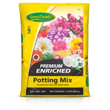 GREEN THUMB POTTING SOIL - 1 CUFT