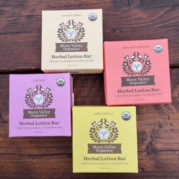 BERGAMOT GERANIUM HERBAL LOTION BAR