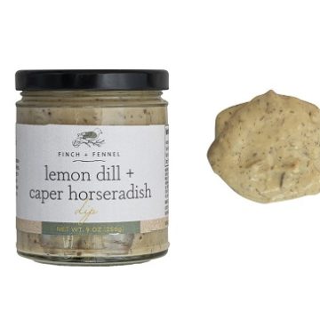 Lemon Dill + Caper Horseradish Dip - 9oz