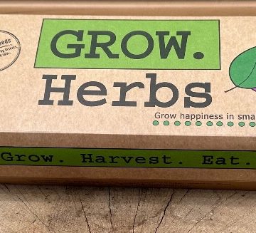 GROW. GARDEN HERB KIT