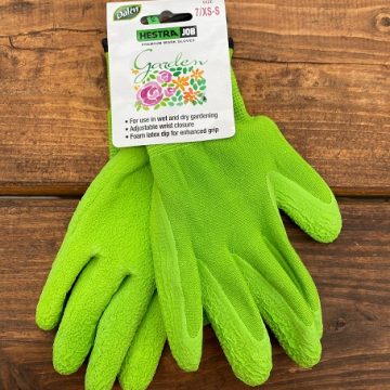 GARDEN BAMBOO GLOVE, GREEN- MEDIUM