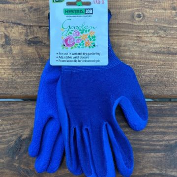 GARDEN BAMBOO GLOVE, INDIGO- MEDIUM