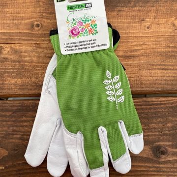 KOBOLT GARDEN GLOVES, GREEN- LARGE
